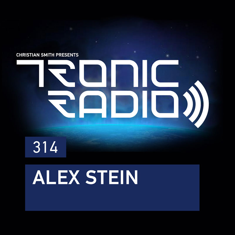 Tronic Radio :: Episode 314, guest mix Alex Stein (aired on August 3rd, 2018) banner logo